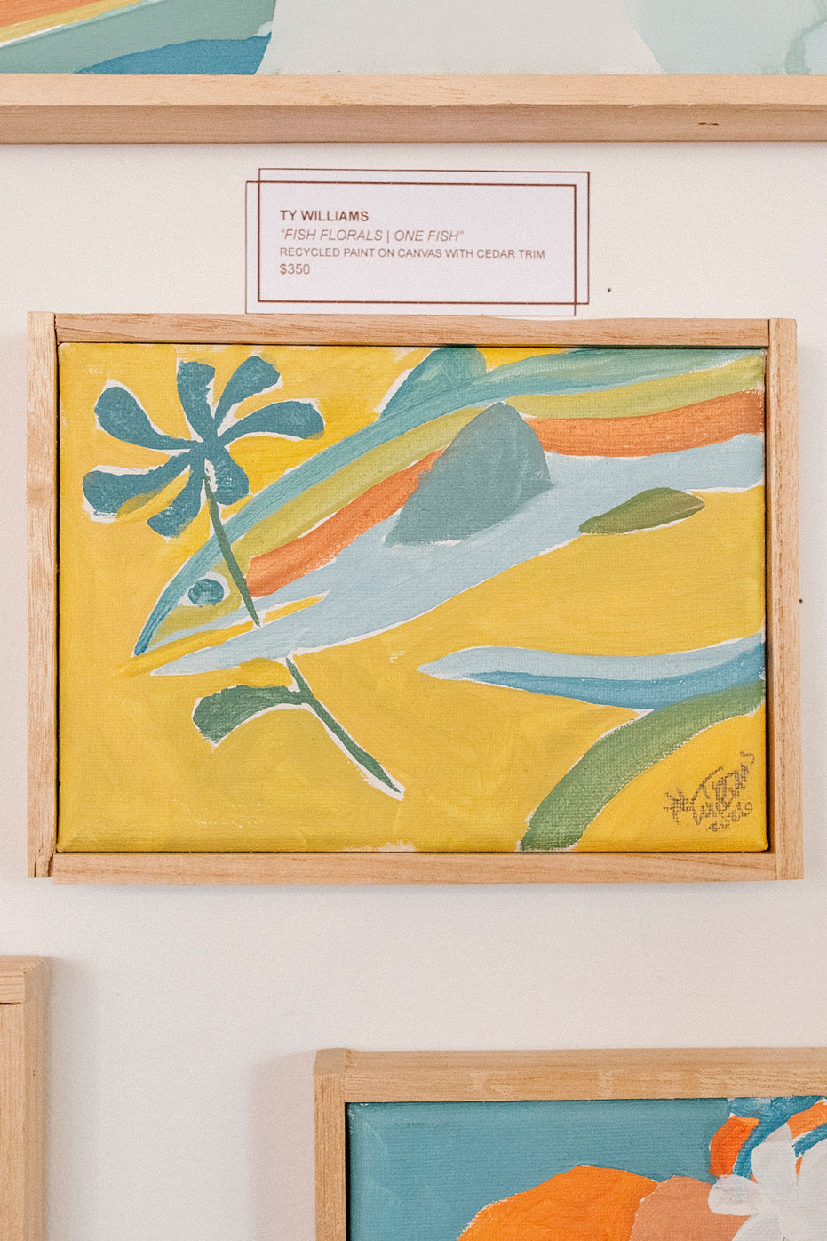 Ty Painting | Fish Florals