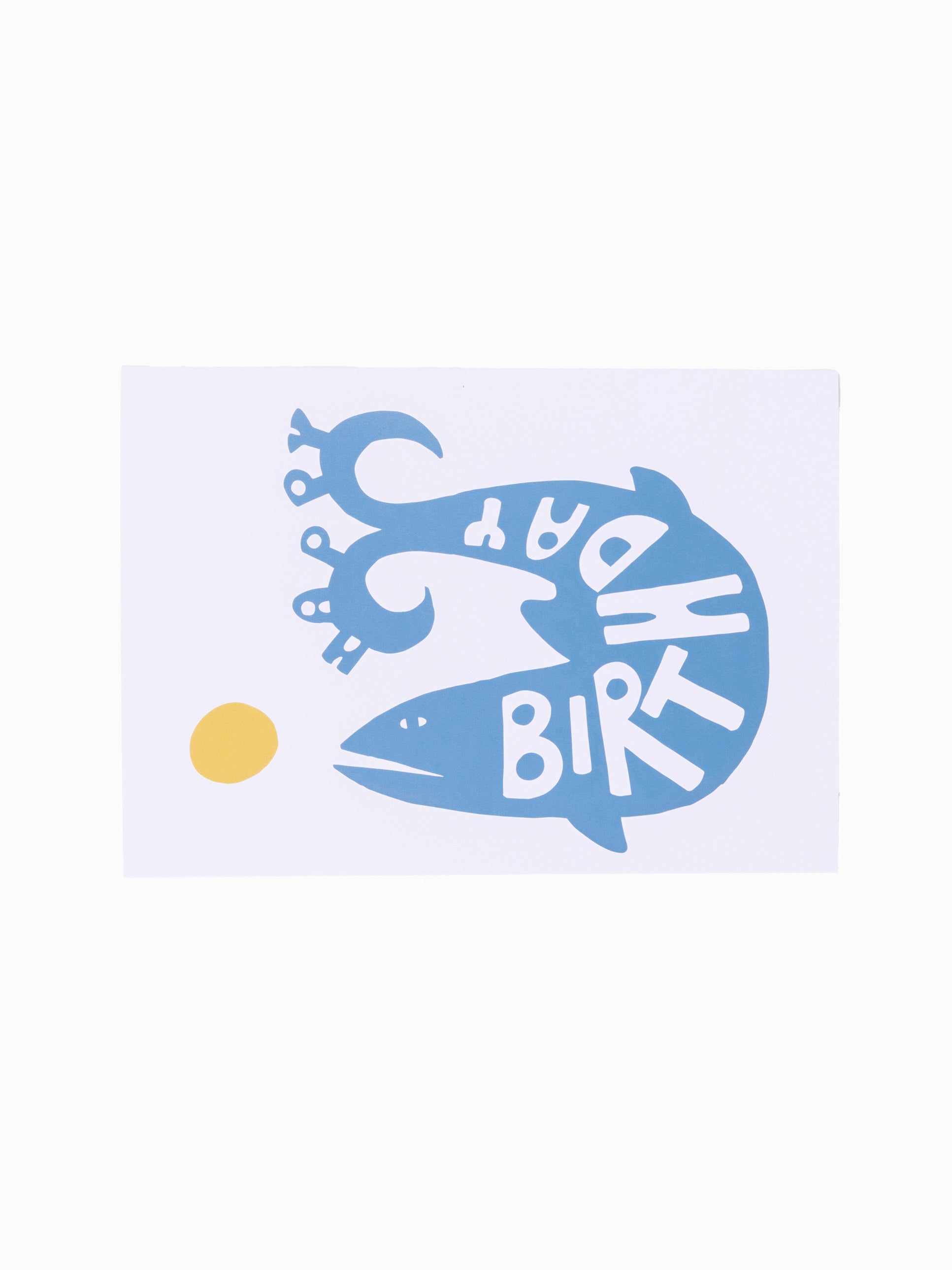 Happy Birthday Fish Card