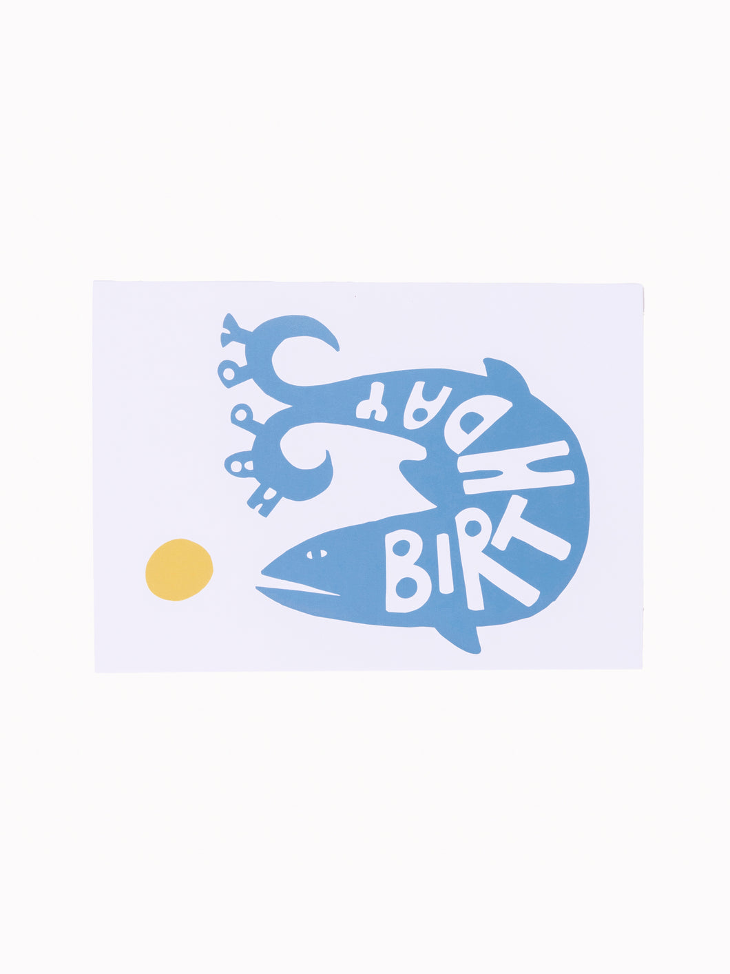 Happy Birthday Fish Card