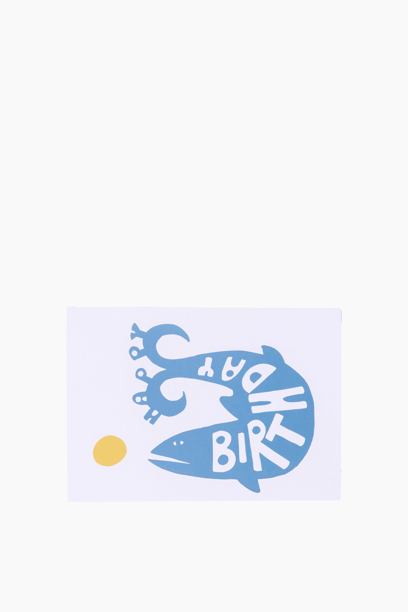 Happy Birthday Fish Card