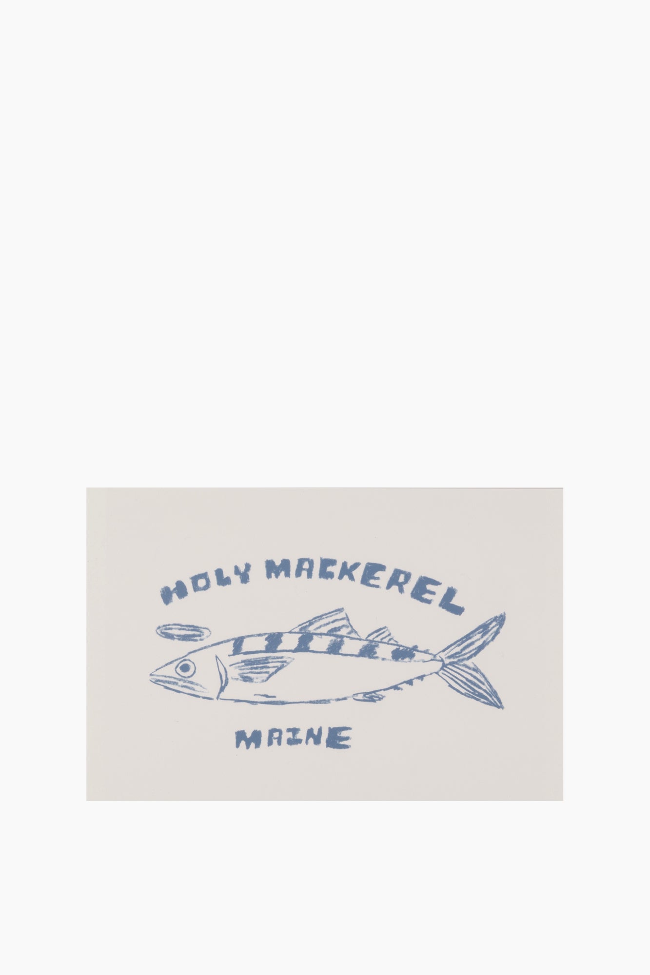Holy Mackerel Postcard