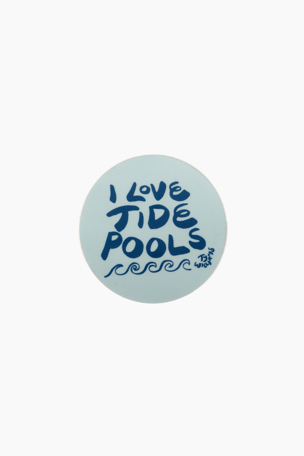 I Love Tide Pools Sticker