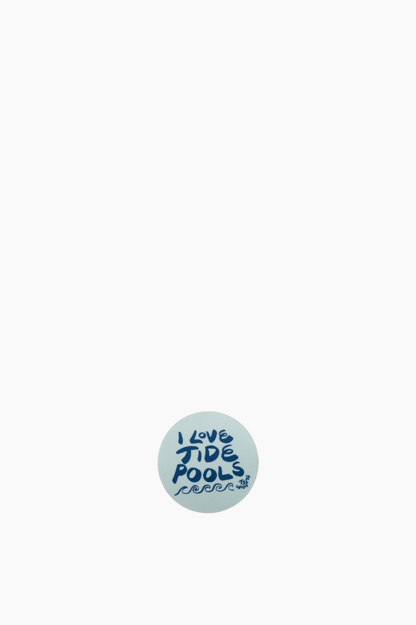 I Love Tide Pools Sticker