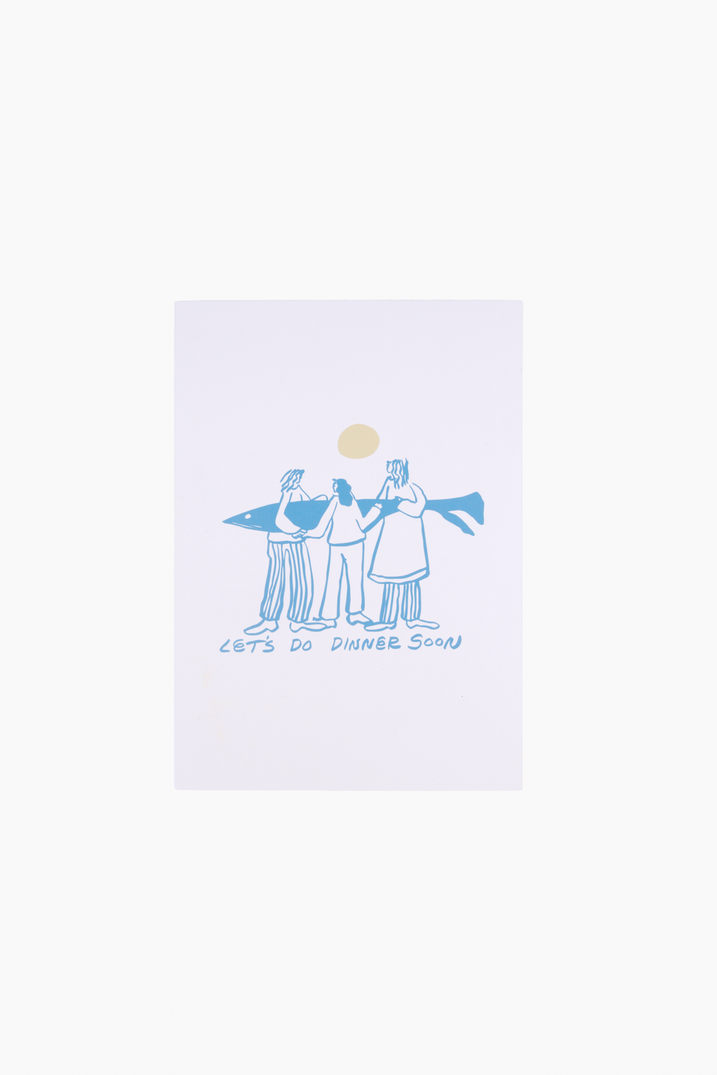 Let's Do Dinner Soon Card