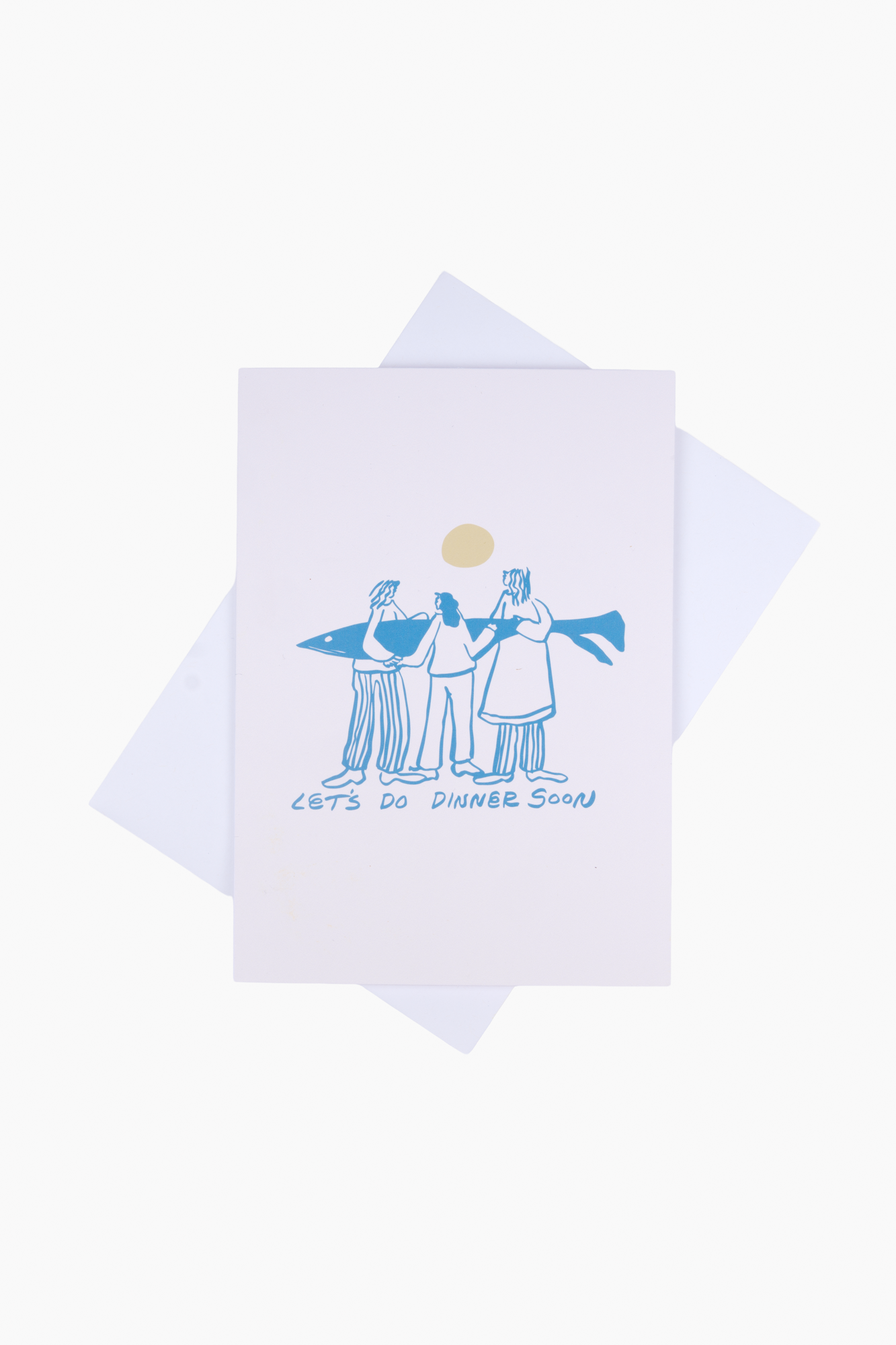 Let's Do Dinner Soon Card