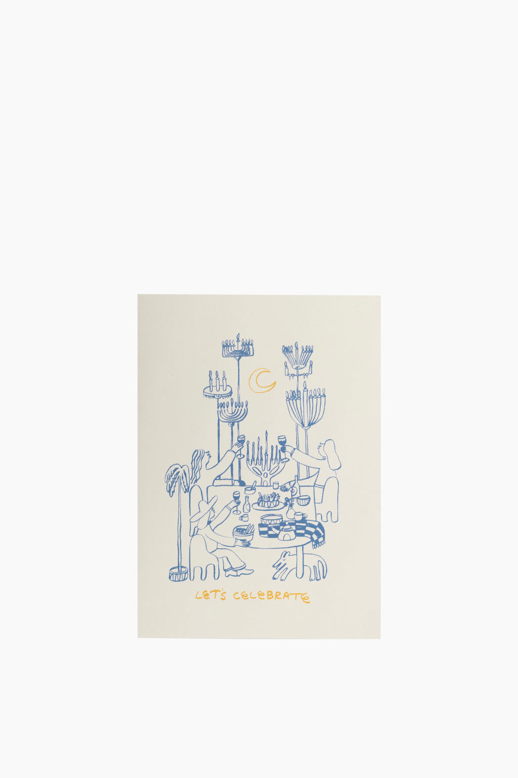 Let’s Celebrate Menorah Card