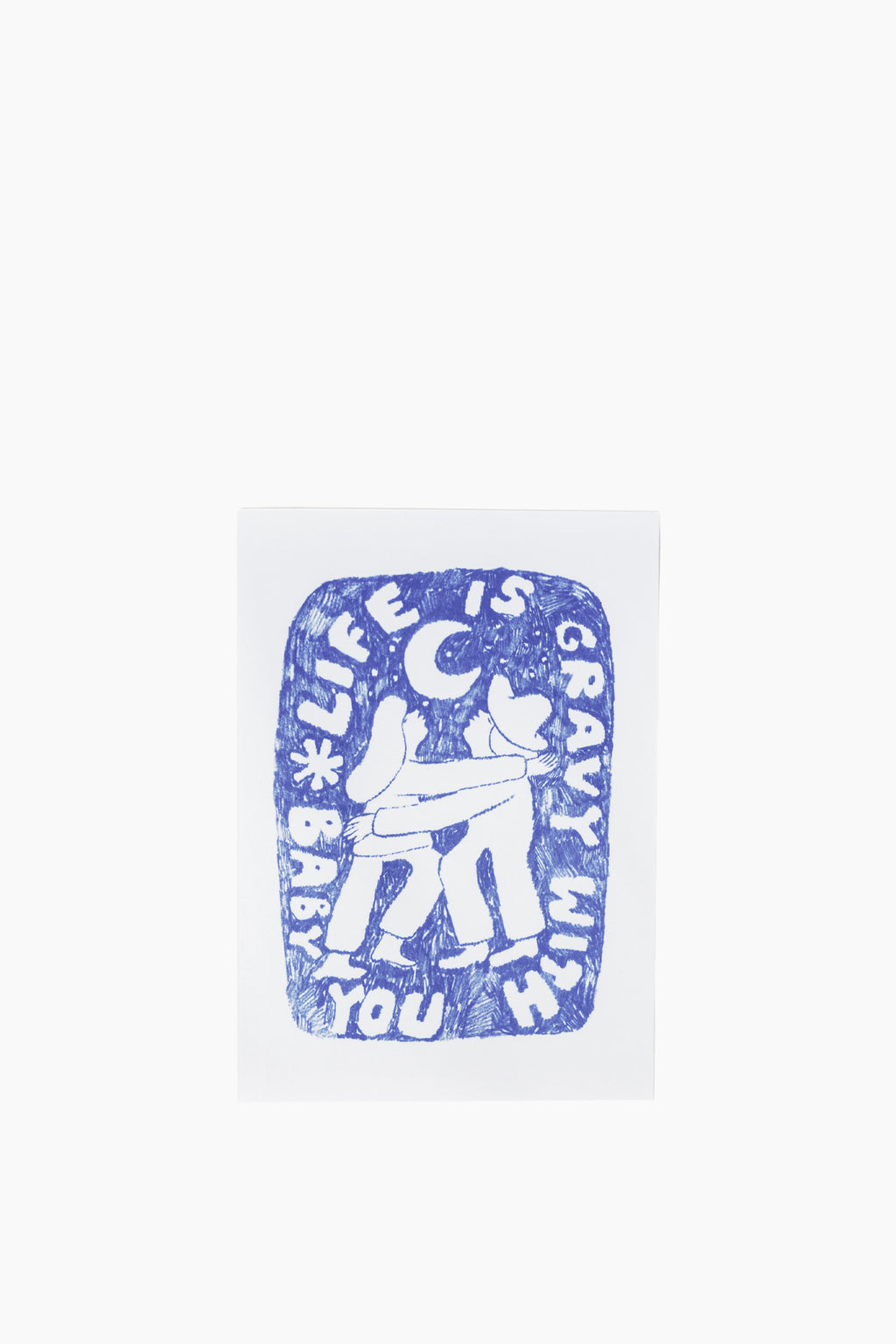 Life is Gravy With You Baby Card