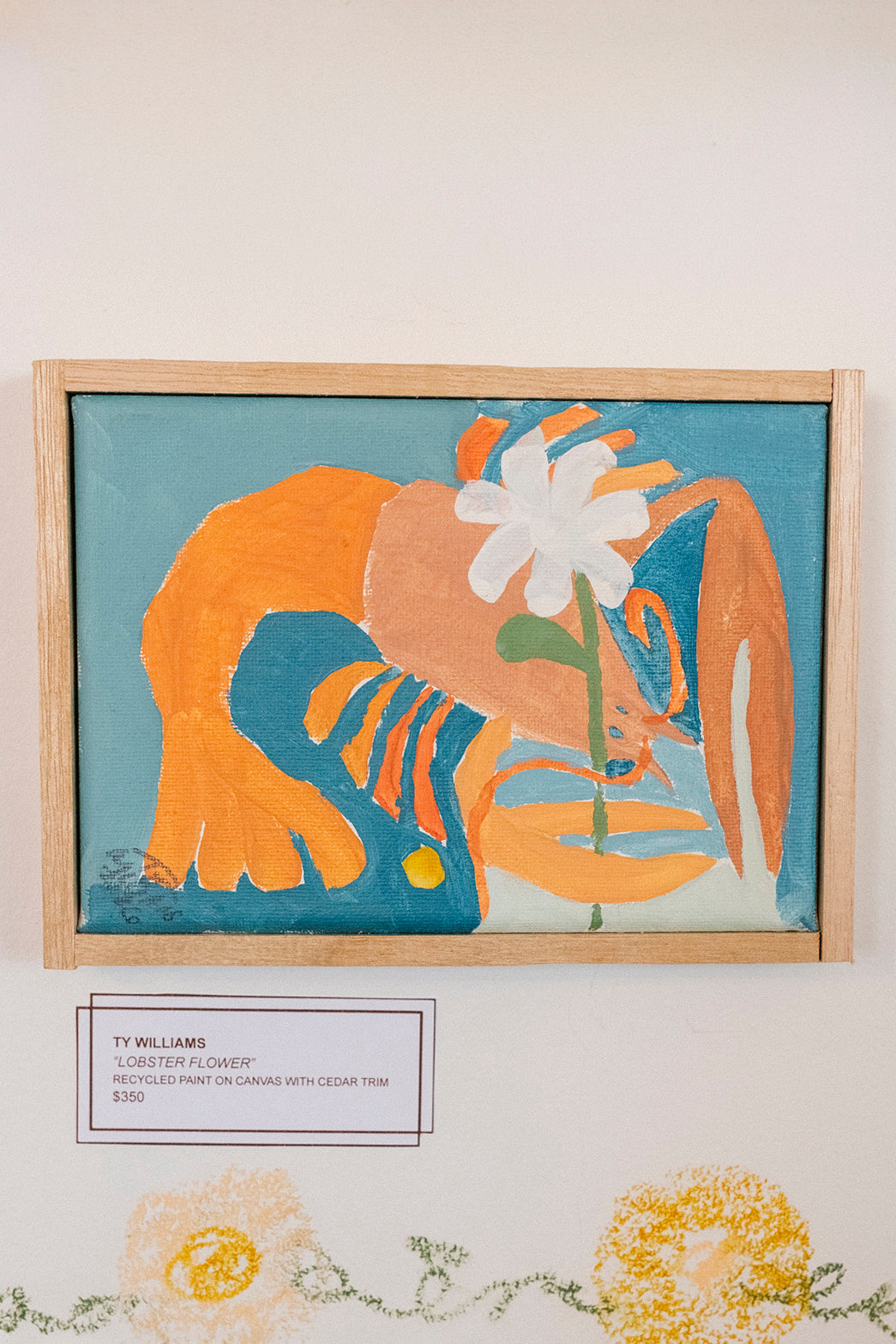 Ty Painting | Lobster Flower