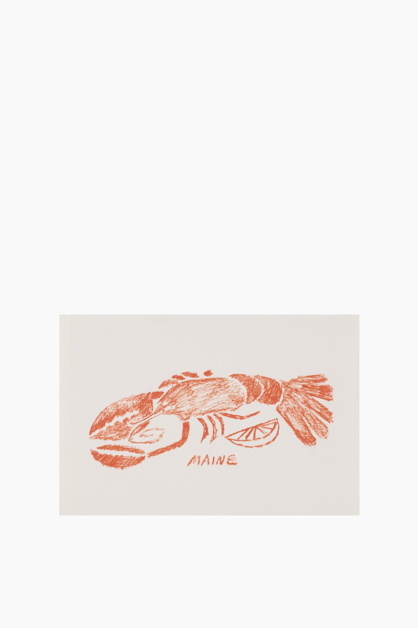 Lobster Postcard