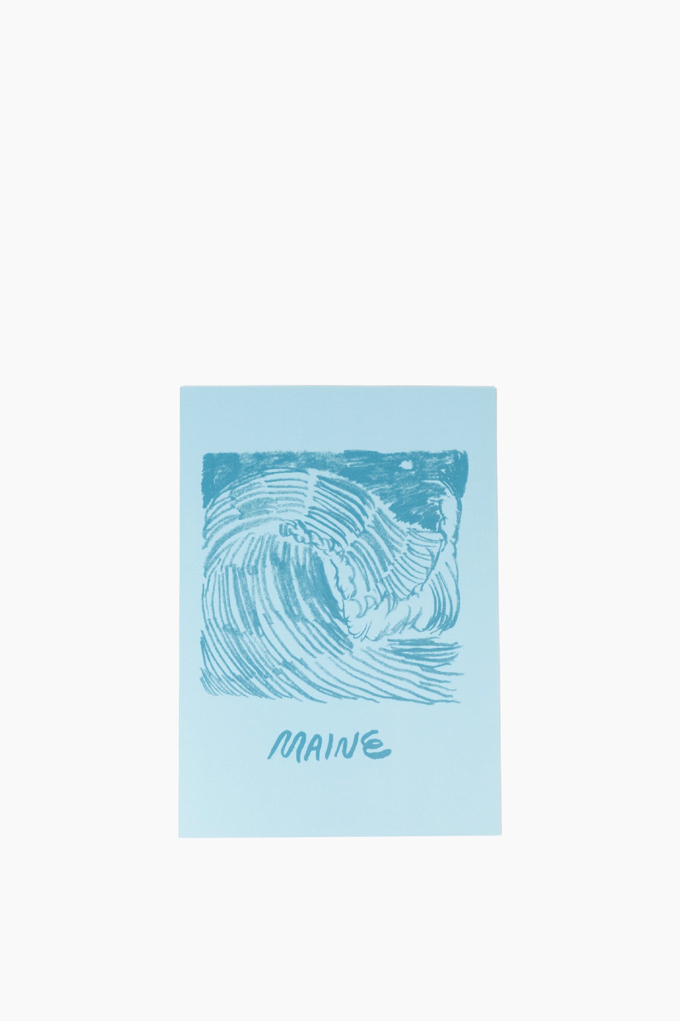 Maine Waves Card