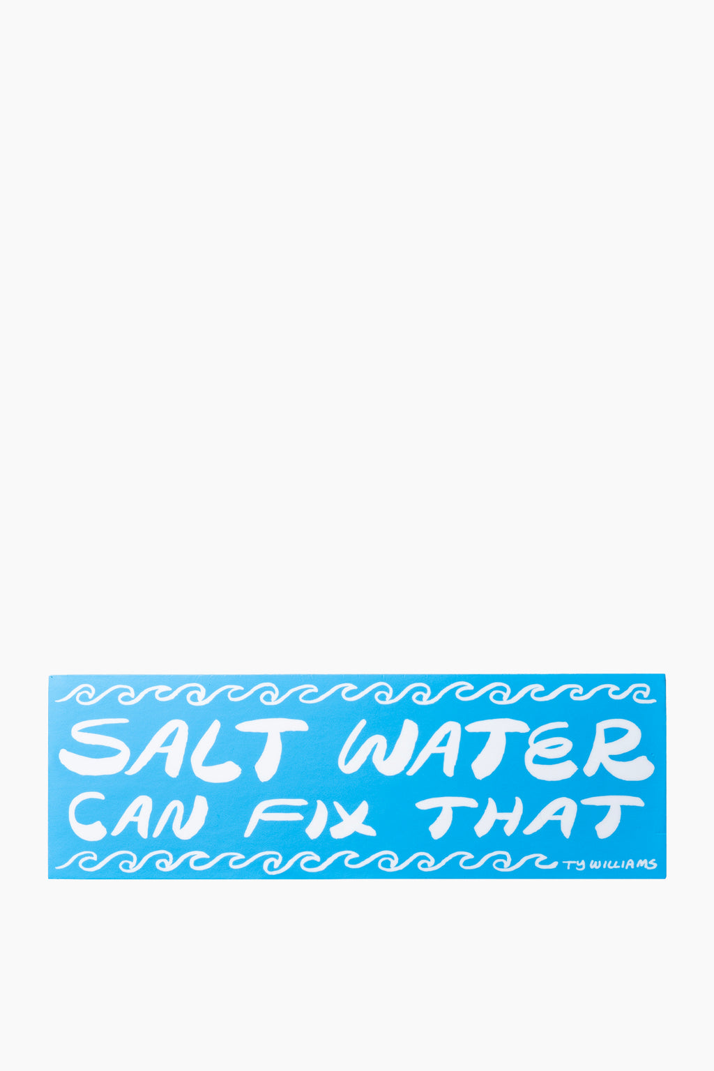 Salt Water Can Fix That Sticker