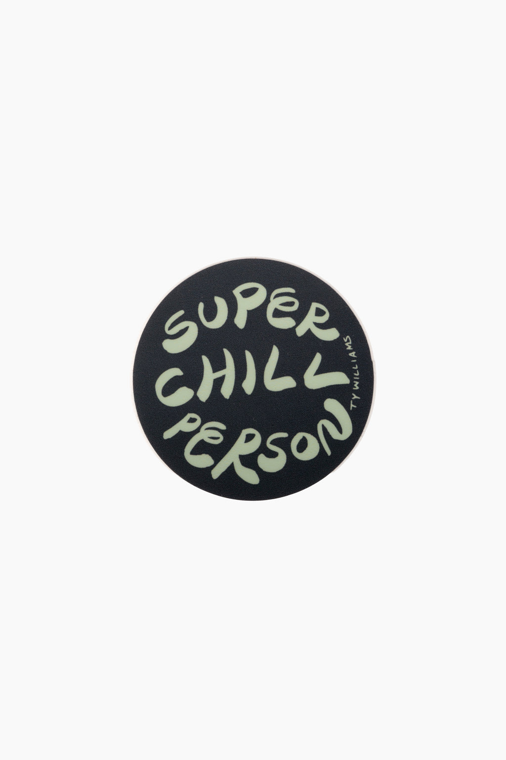Super Chill Person Sticker