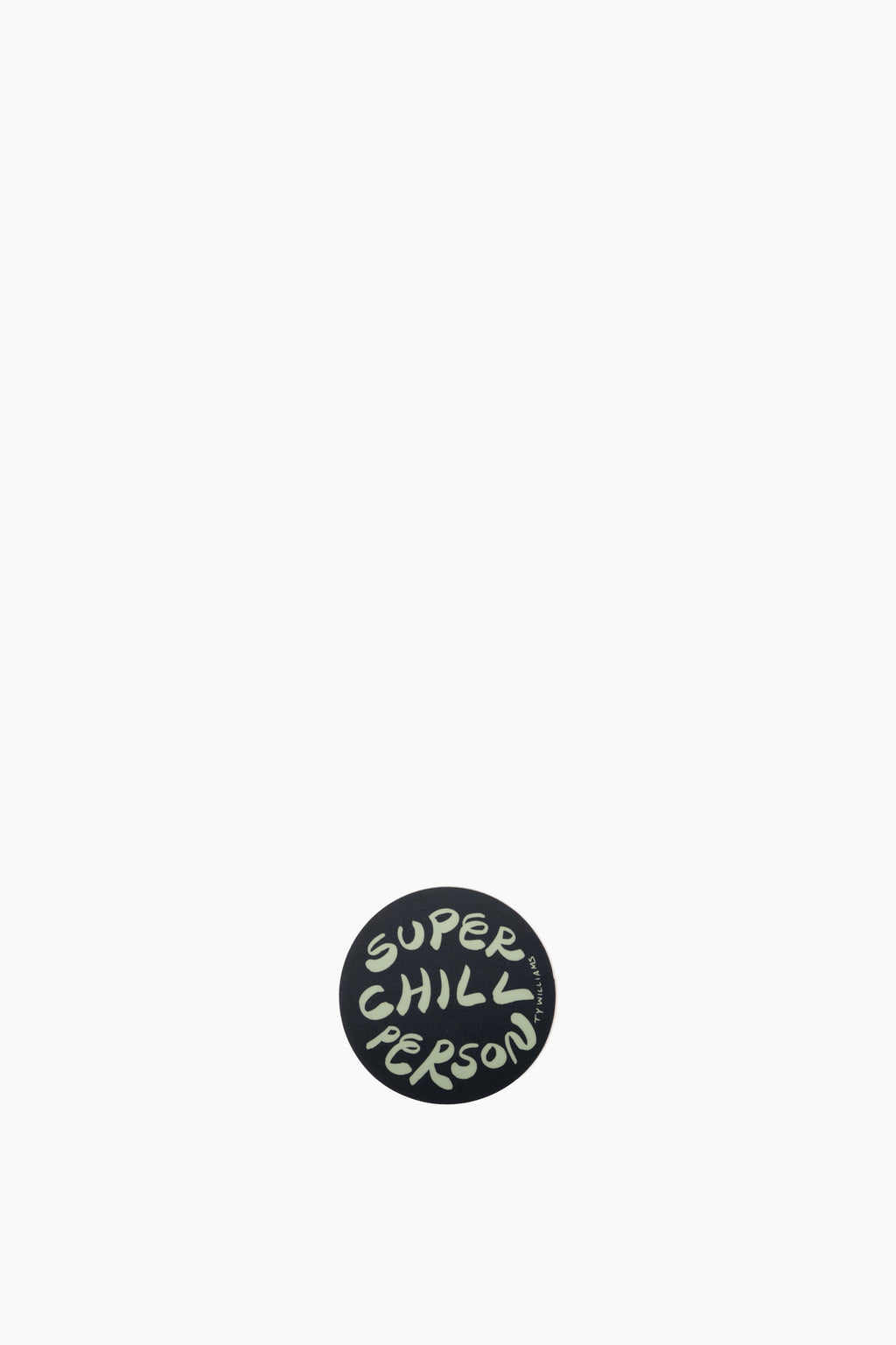 Super Chill Person Sticker