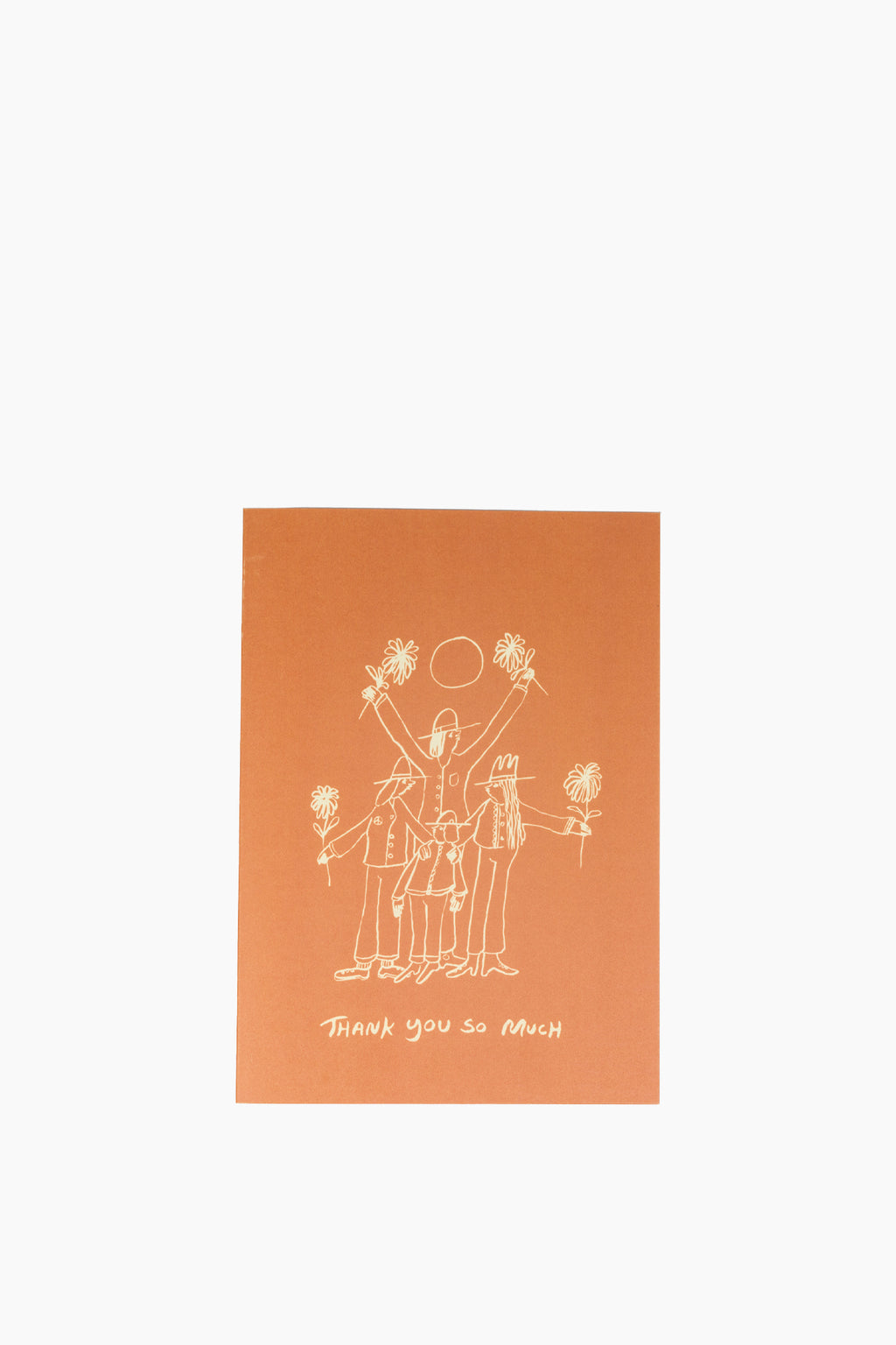 Thank You So Much Terracotta Card