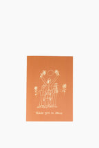 Thank You So Much Terracotta Card