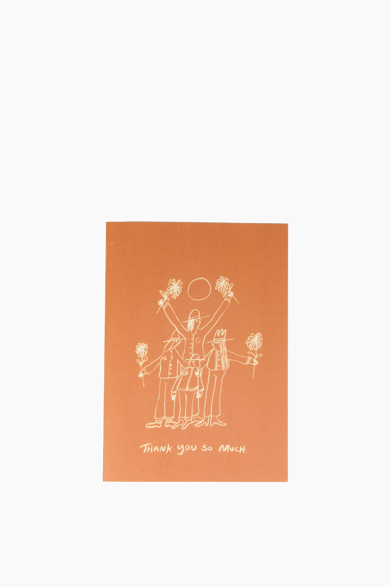 Thank You So Much Terracotta Card