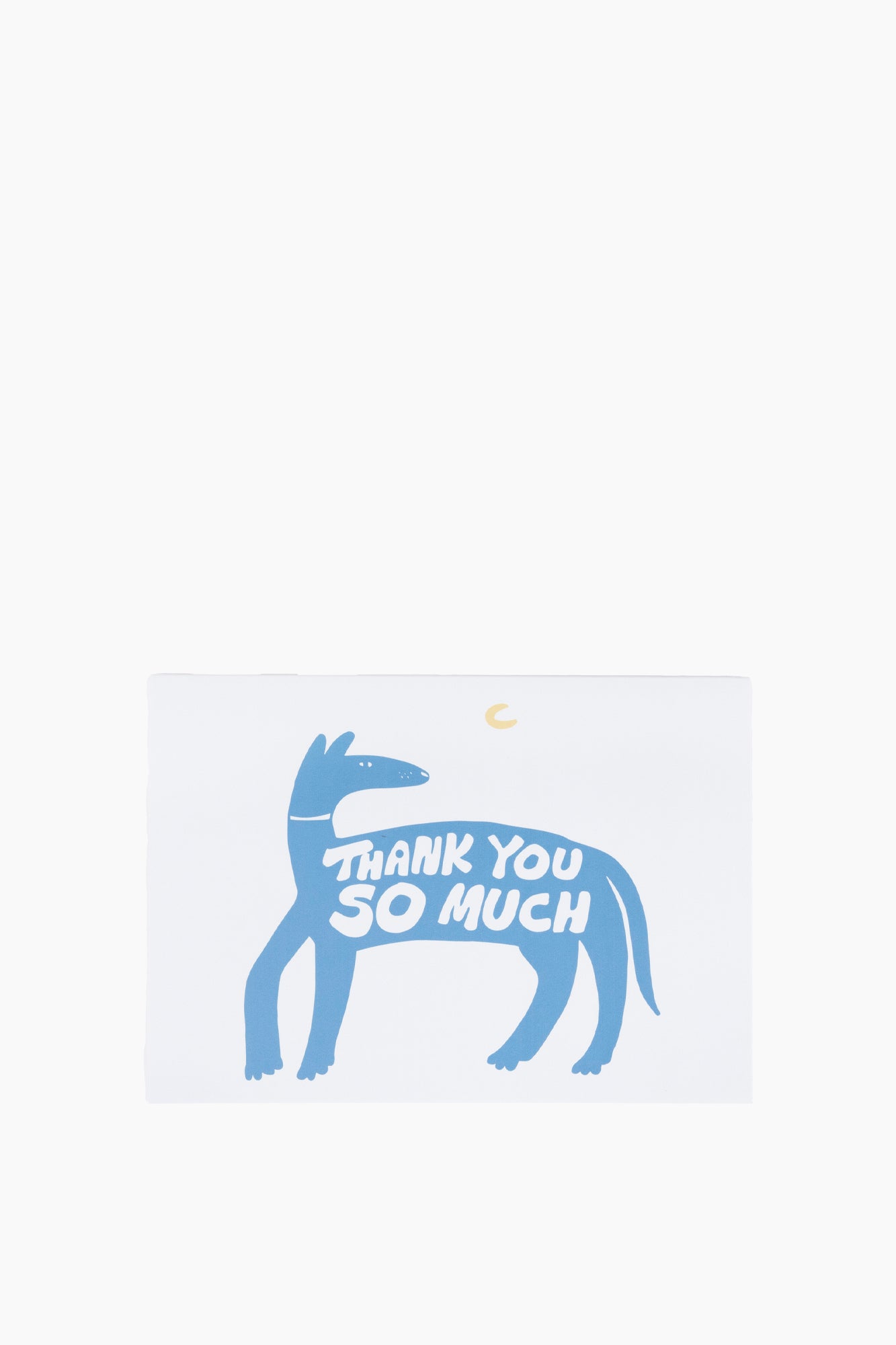 Thank You So Much Dog Card