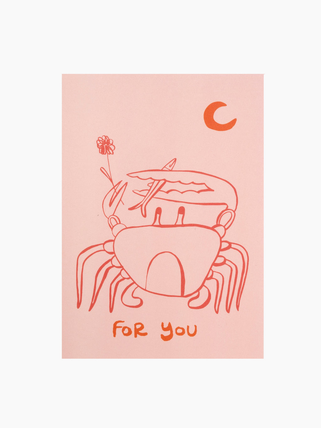 For You Crab Card