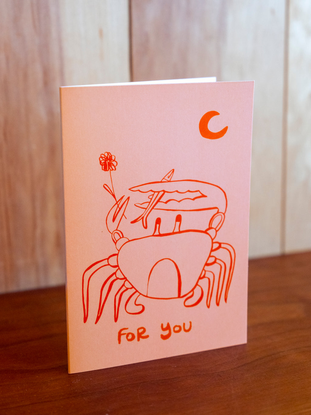 For You Crab Card