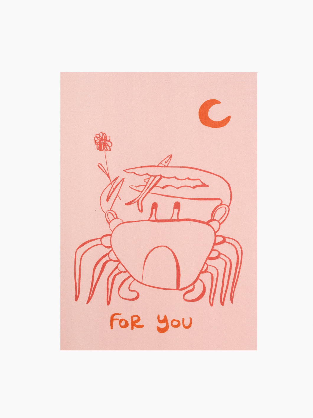 For You Crab Card