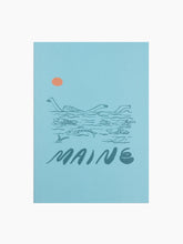 Load image into Gallery viewer, Maine Swimmer Card
