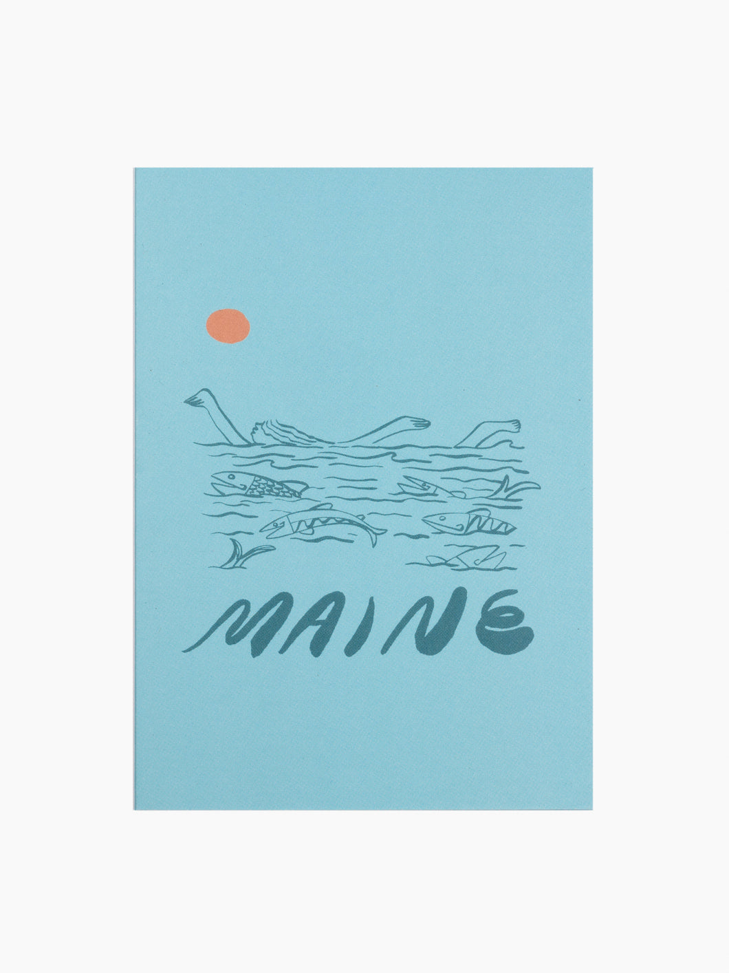 Maine Swimmer Card