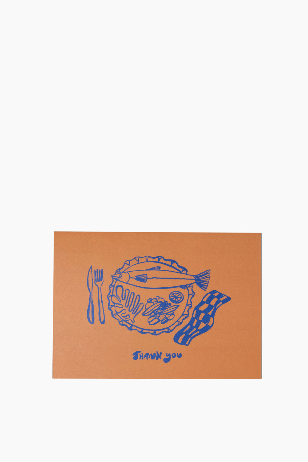 Thank You Plate Card