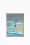 Wading For It Painting