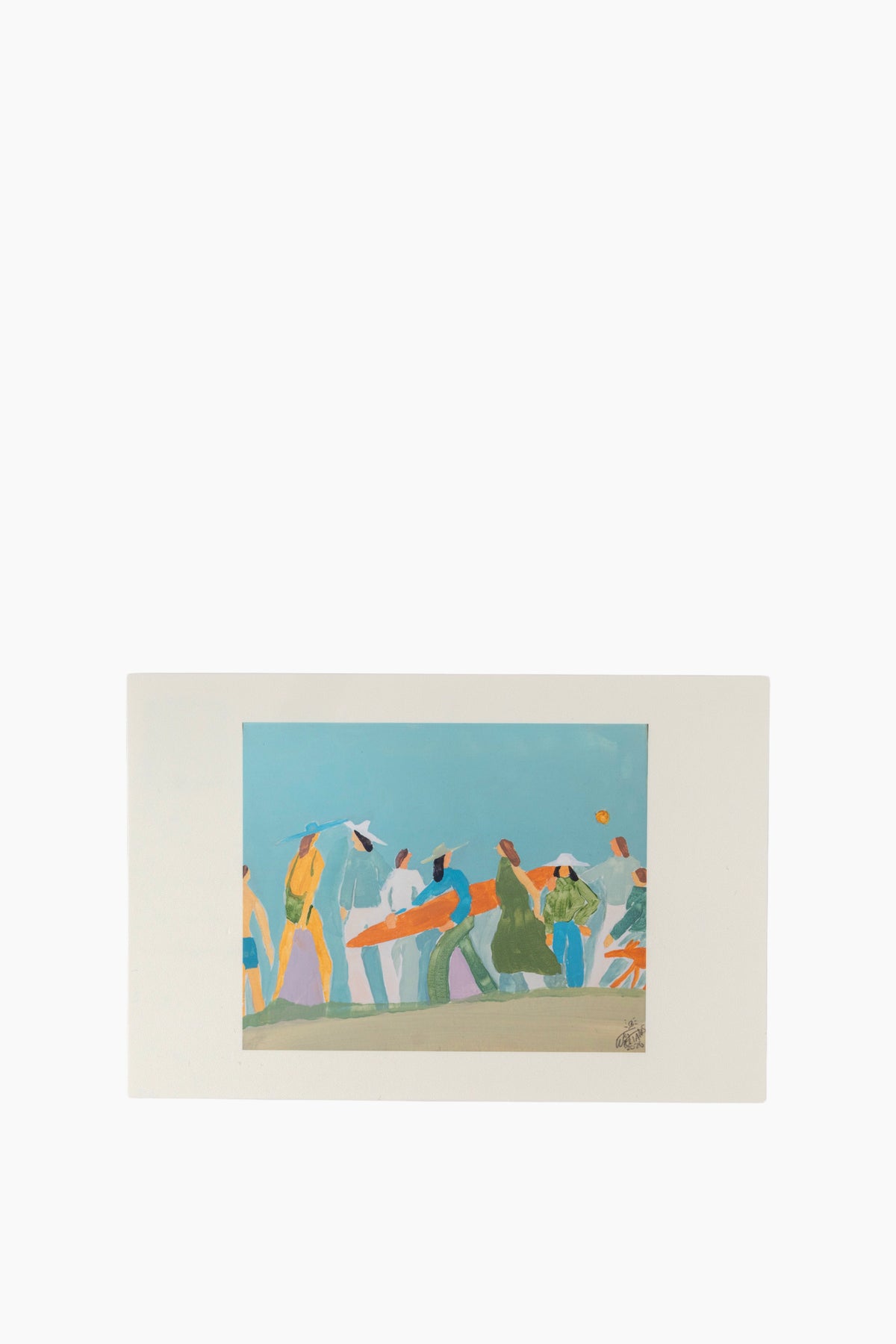 Painting Postcard