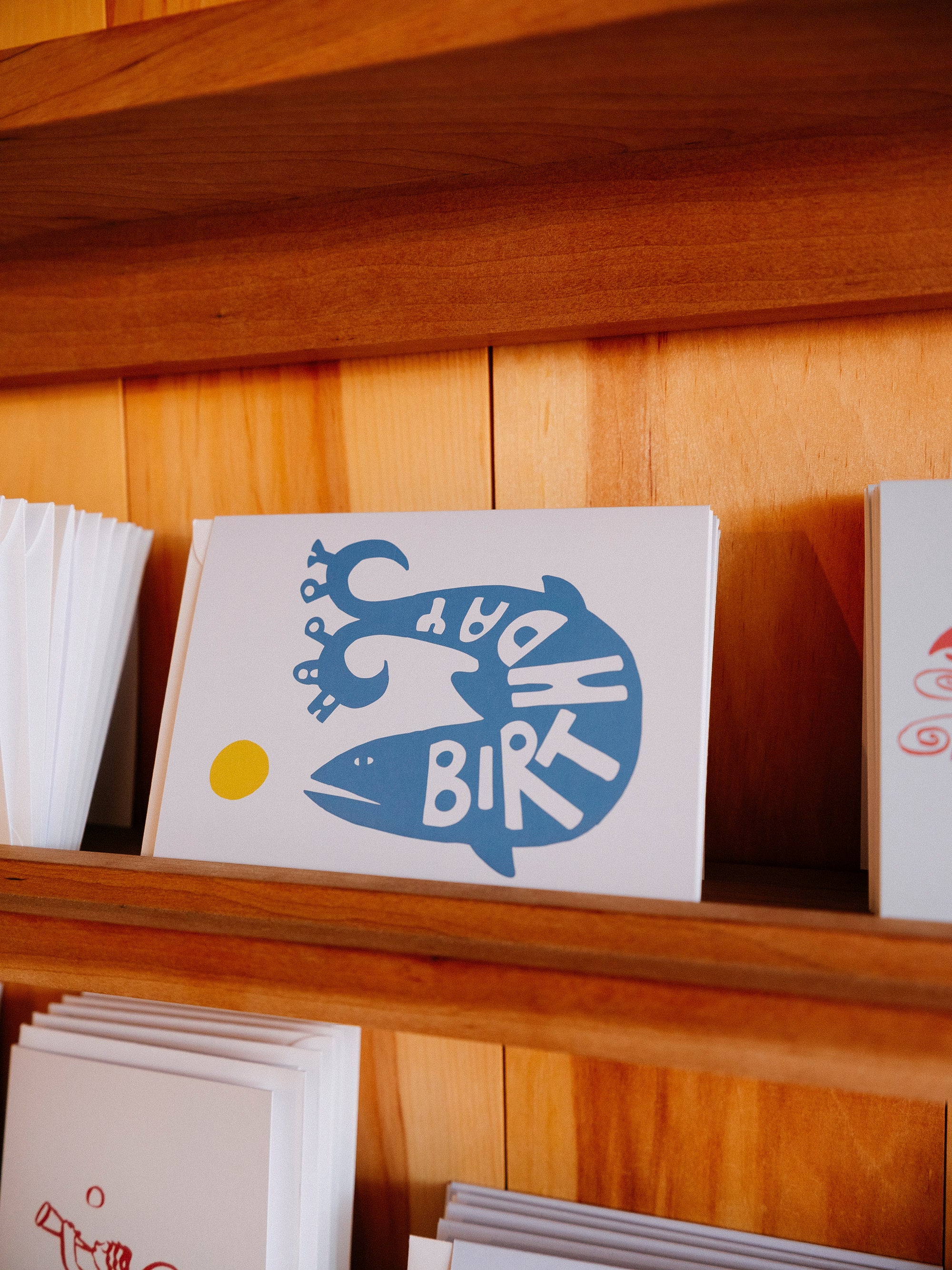 Happy Birthday Fish Card