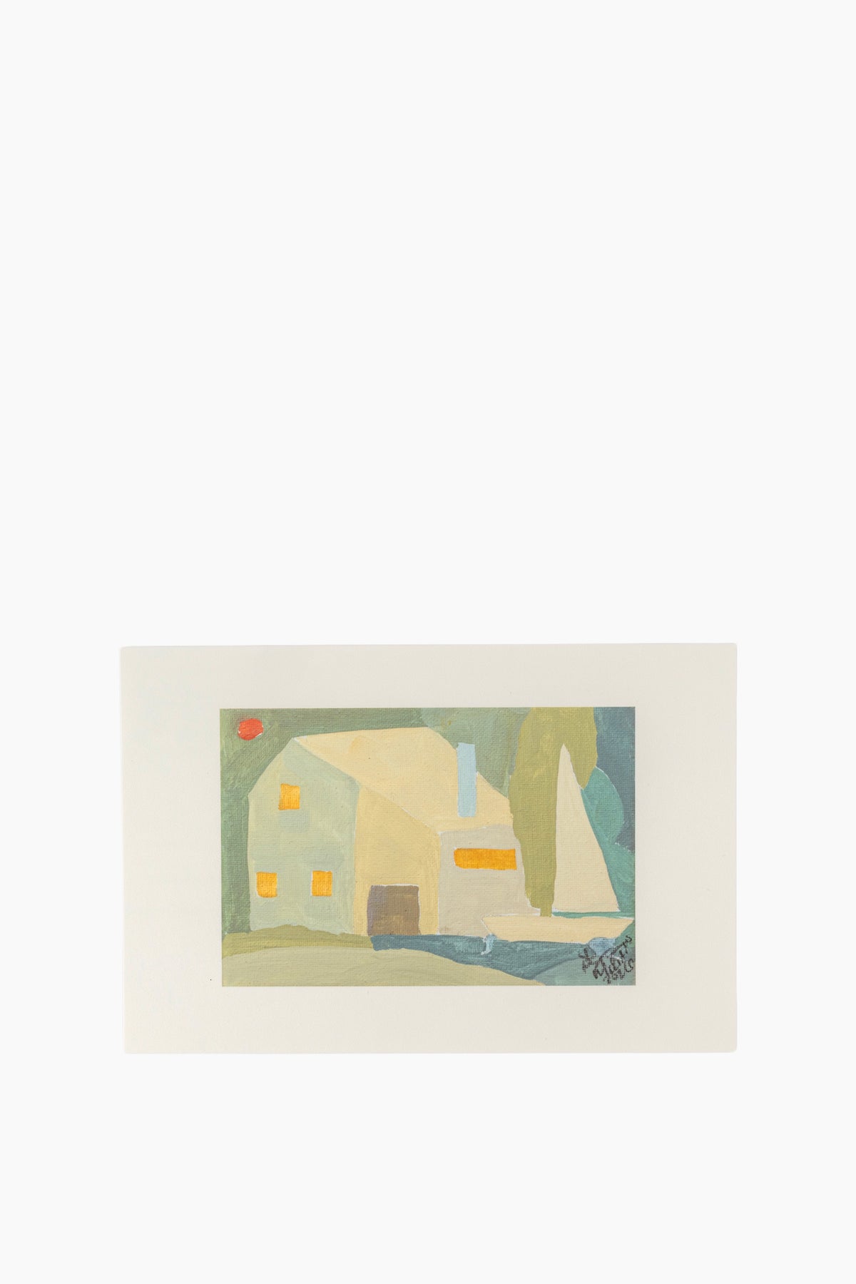 Painting Postcard