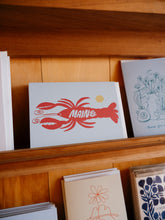 Load image into Gallery viewer, Maine Lobster Card
