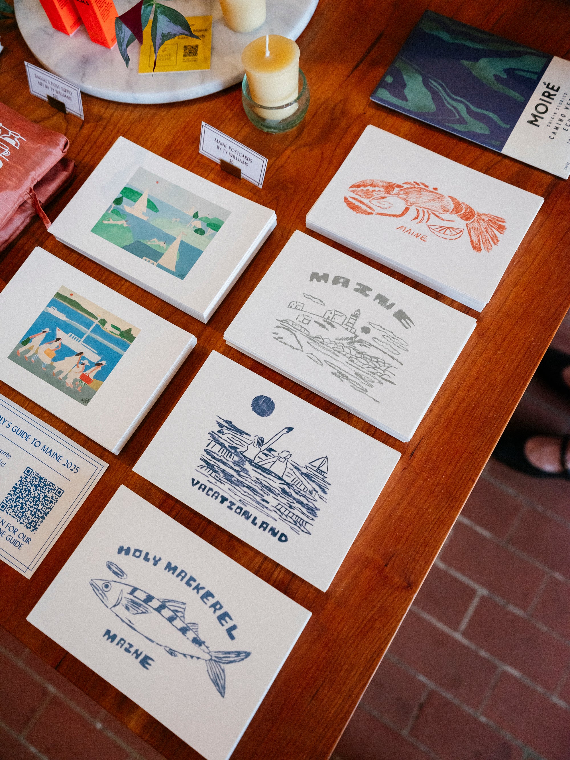 Maine Postcard Set