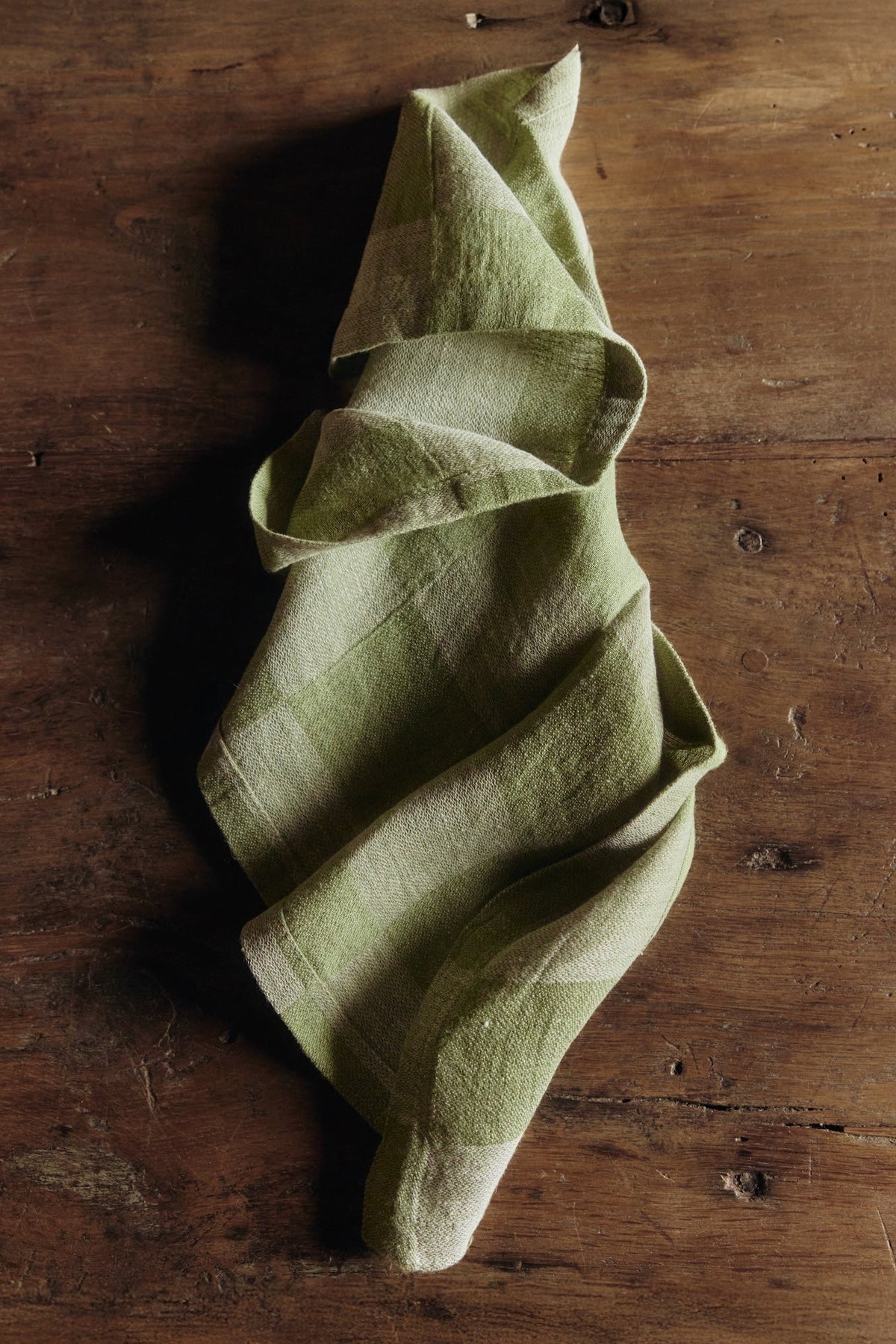 Italian Linen Check Napkin