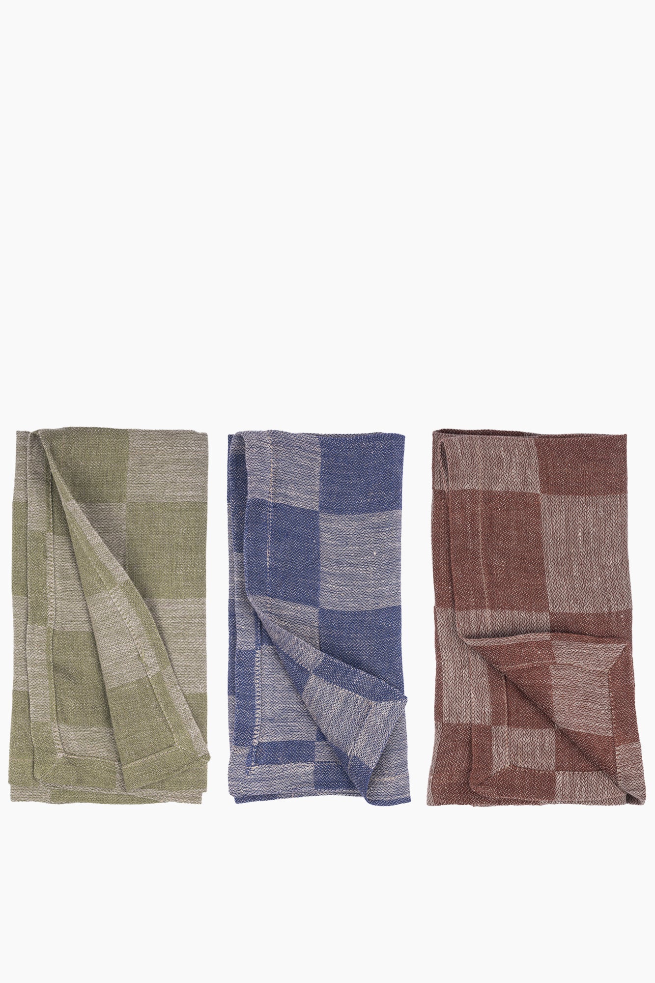 Italian Linen Check Napkin