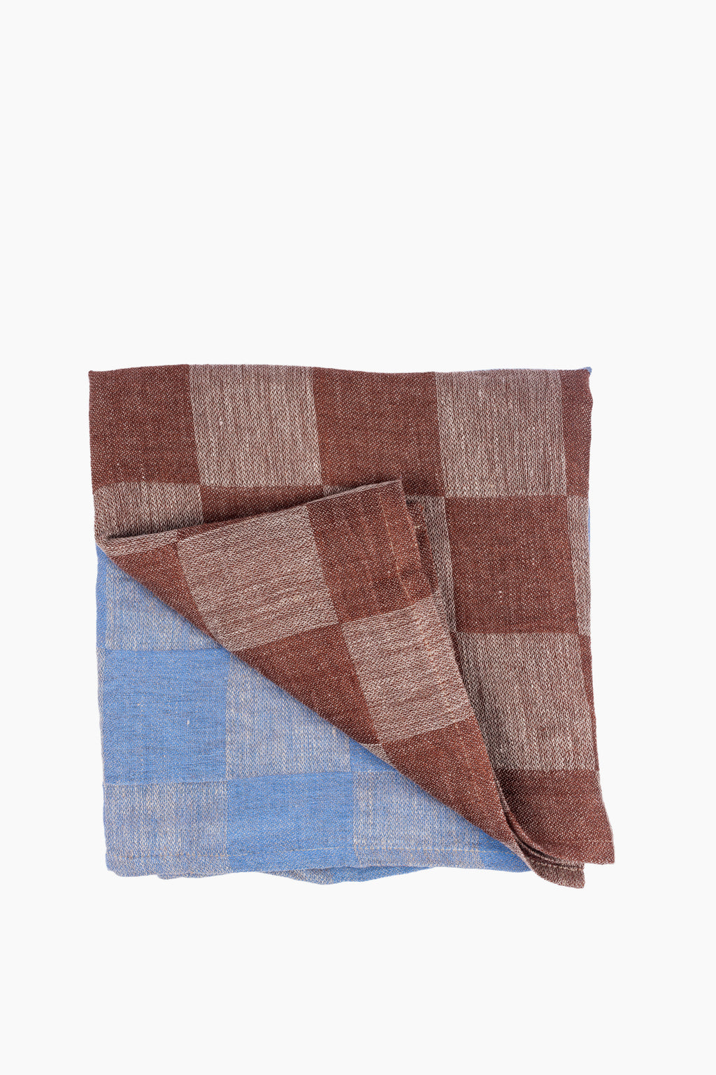 Italian Linen Duo Tone Check Tea Towel