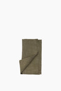 Italian Linen Napkin | Olive