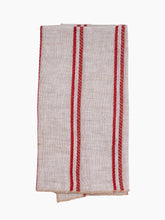 Load image into Gallery viewer, Italian Linen Napkin | Red Stripes

