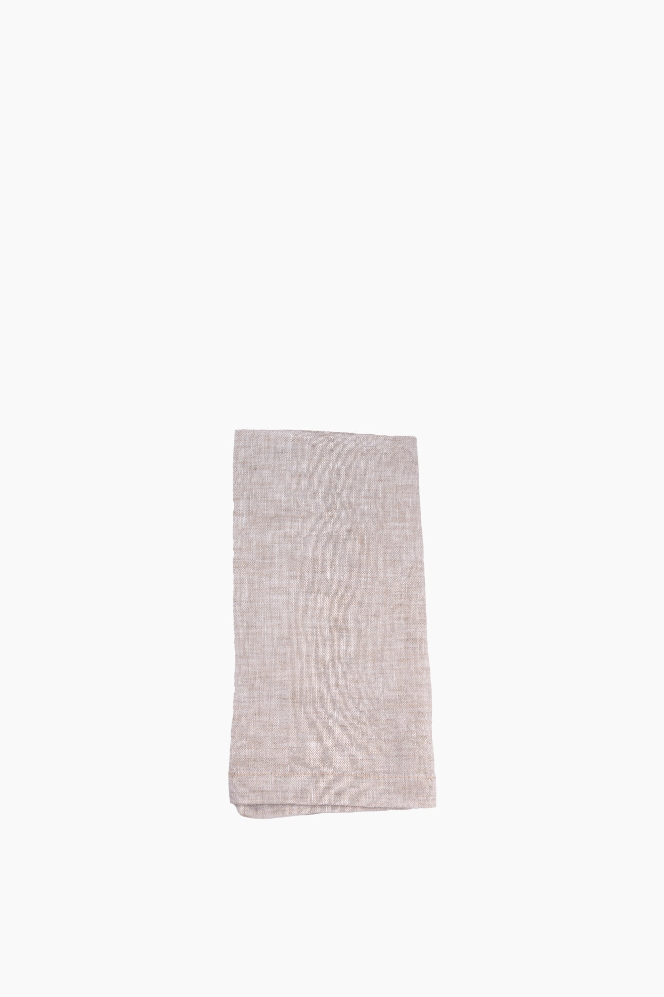Italian Linen Napkin | White Melange