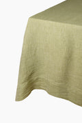 Italian Linen Tablecloth | Olive