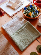Load image into Gallery viewer, Italian Linen Tea Towel | White Melange
