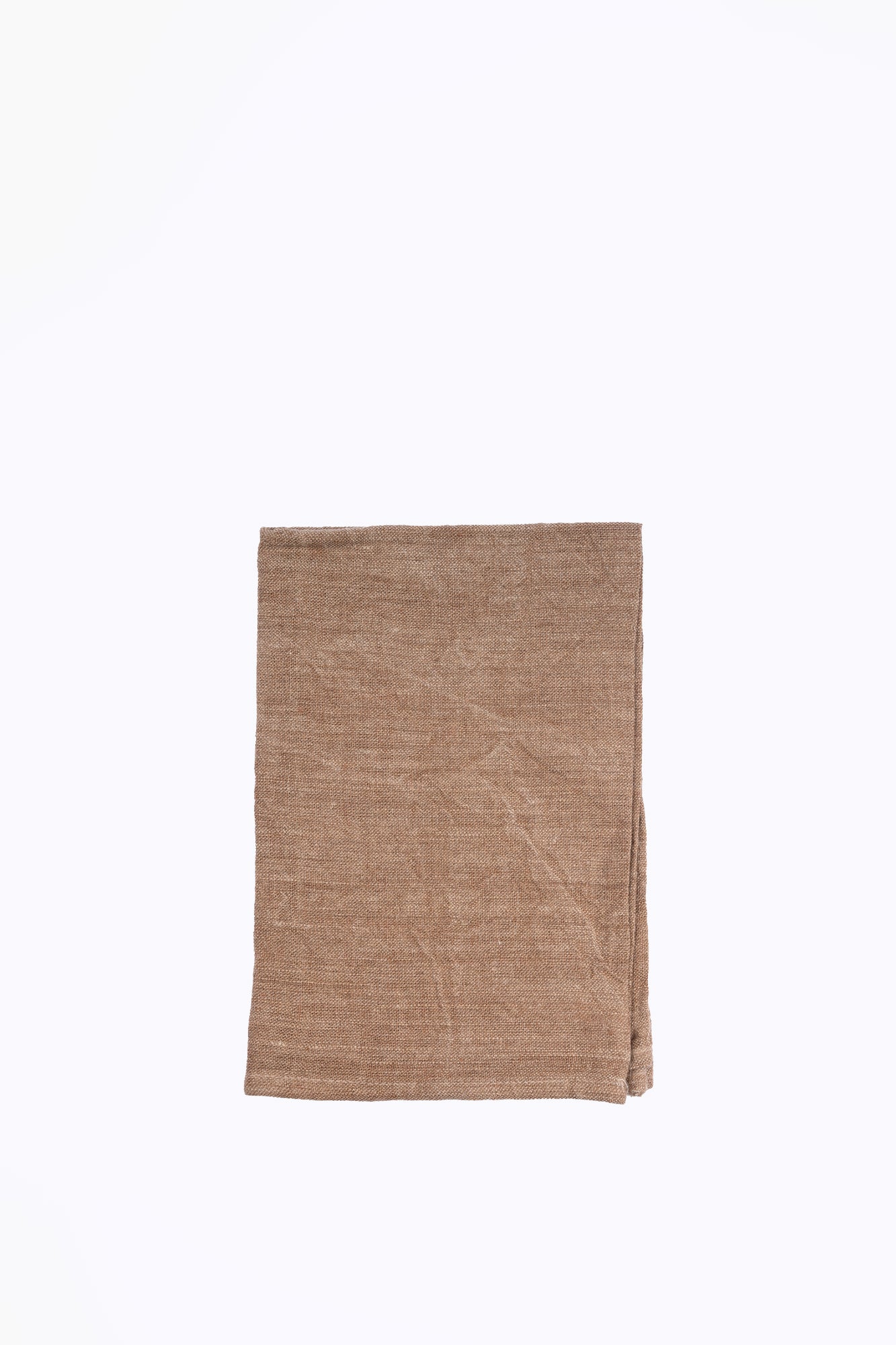 Italian Linen Tea Towel | Brown