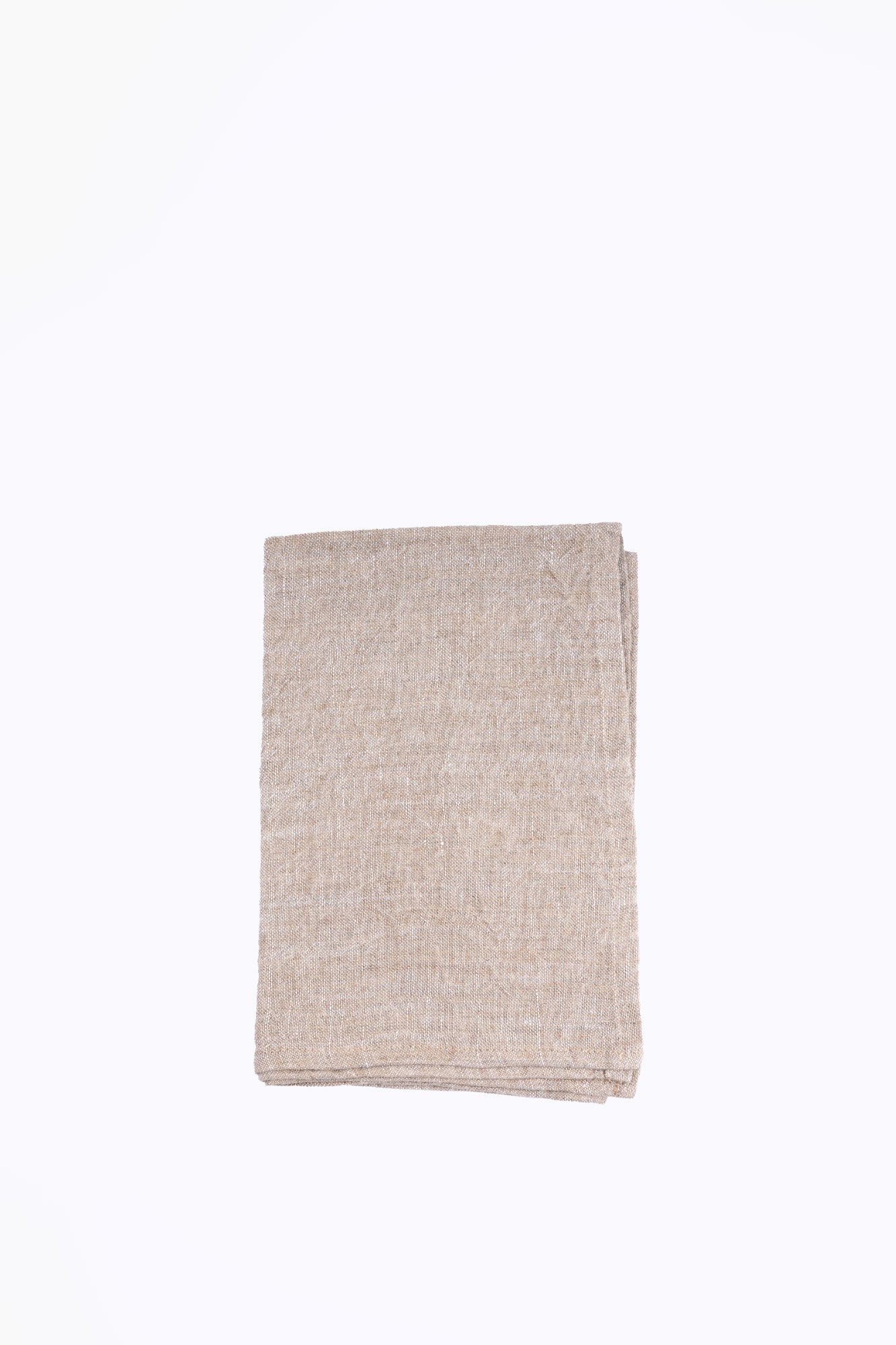 Italian Linen Tea Towel | White Melange
