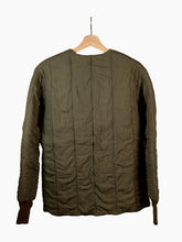 Load image into Gallery viewer, Olive Green Quilt Jacket

