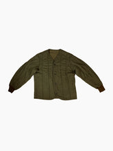 Load image into Gallery viewer, Olive Green Quilt Jacket
