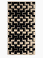 Load image into Gallery viewer, Organic Cotton Weave Towels | Sand &amp; Noir
