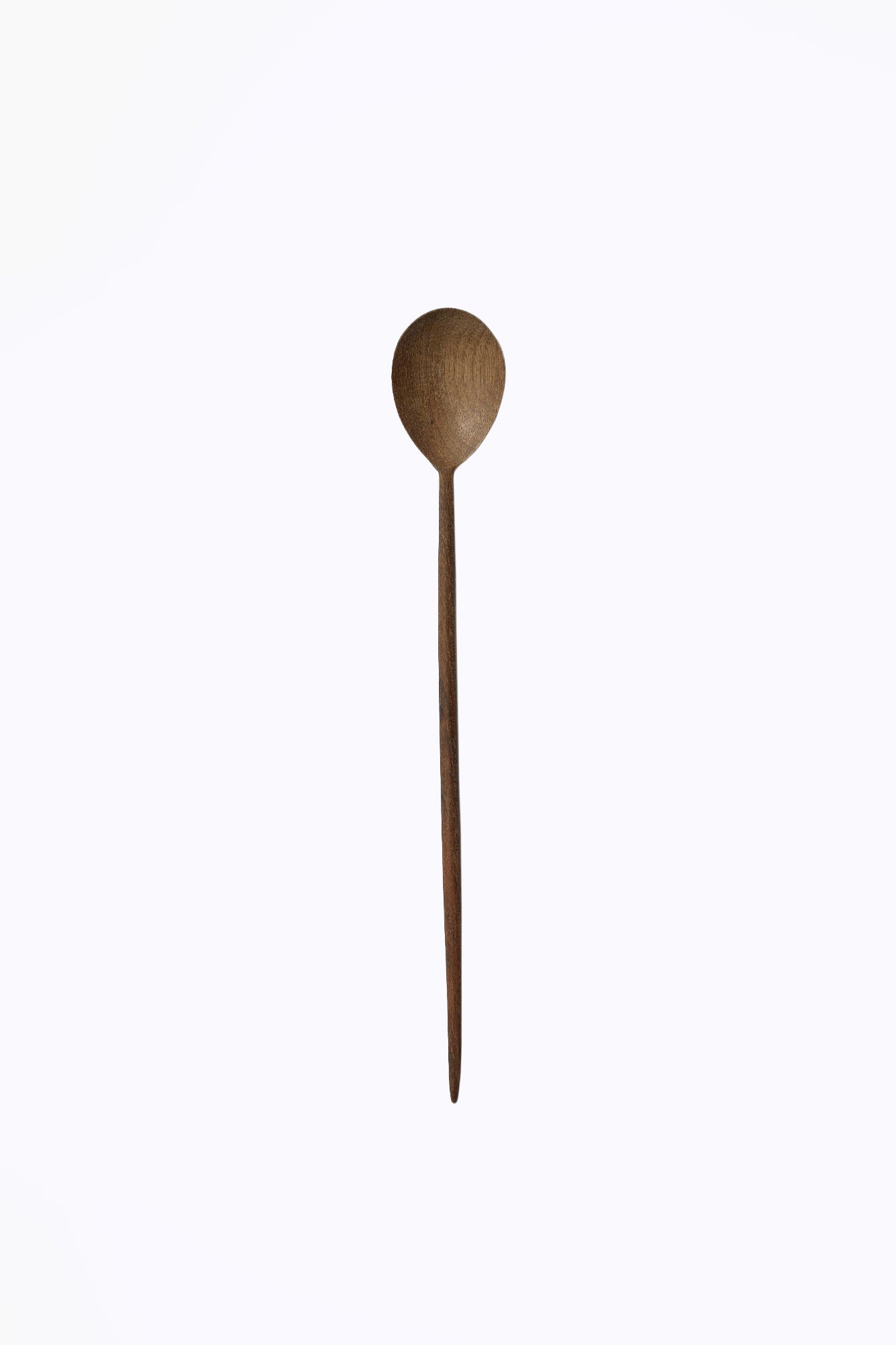 Hand Carved Walnut Spoon | Tall
