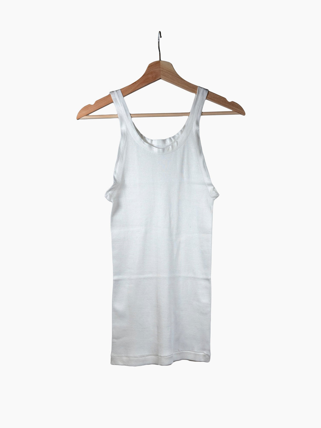 Vintage Siena Tank | White