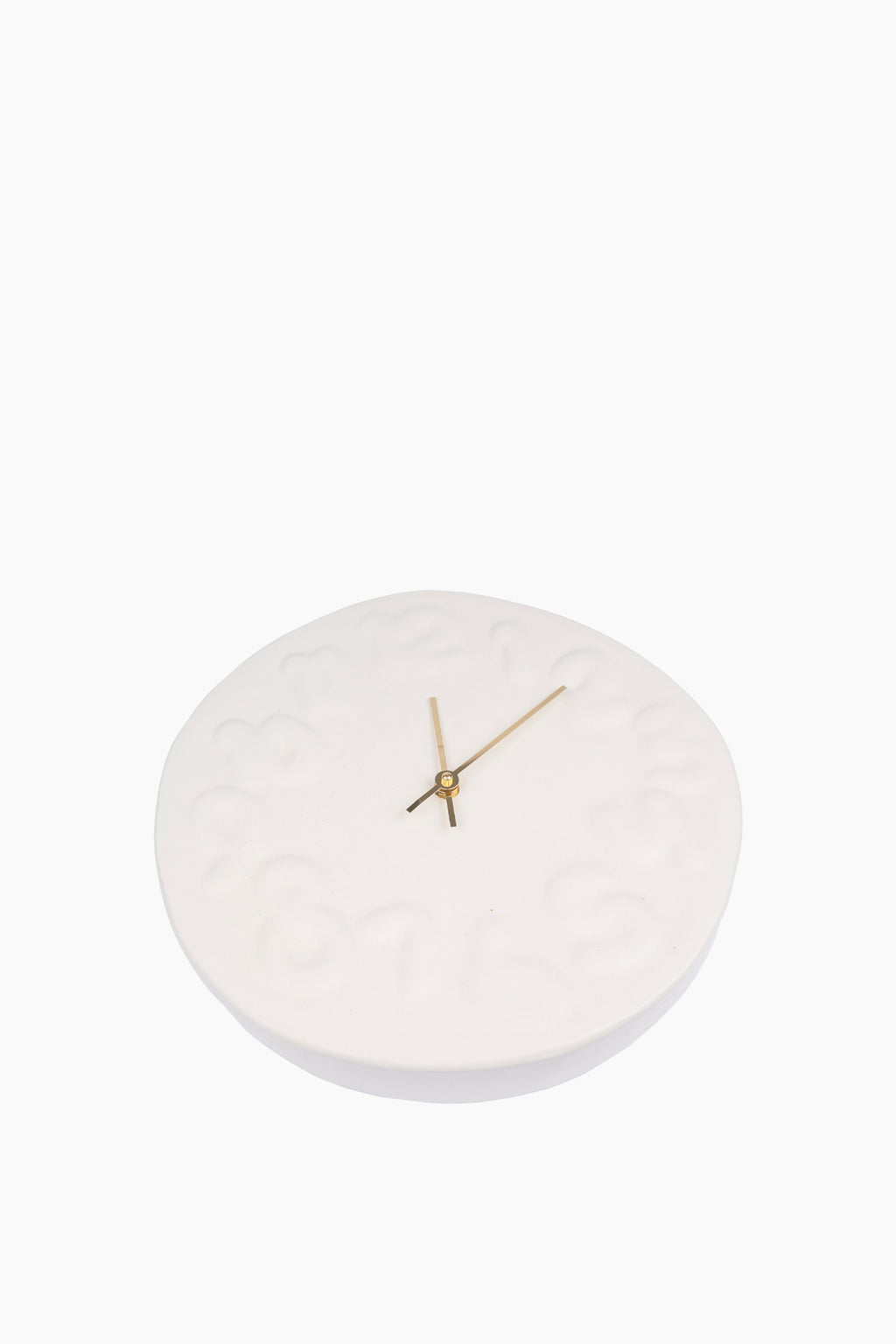 Embossed Numbered Clock