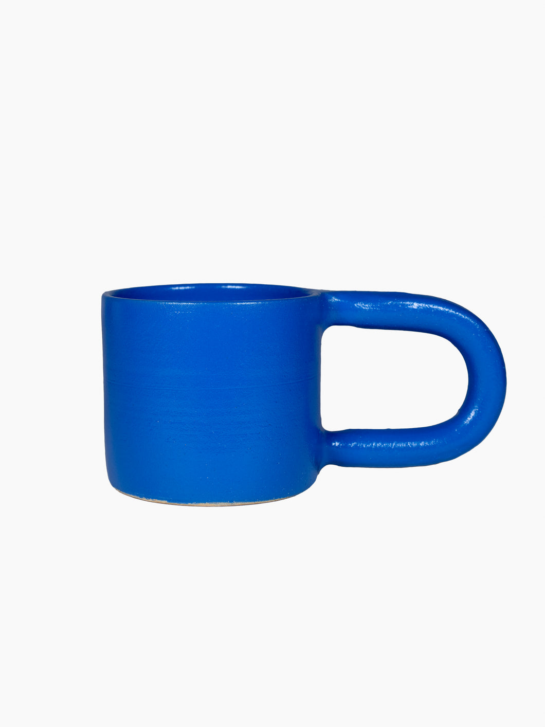 Short Blue Mug